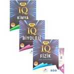 Paraf Yayınları Iq Serisi TYT Fizik+Kimya+Biyoloji 3'lü Soru Bankası Set-Yeni-(Aydınyayınları Denemeli)