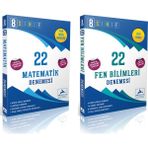Paraf Yayınları LGS 8. Sınıf Matematik - Fen Bilimleri 22'li Deneme Seti