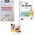 Paraf Yayınları Limit TYT Paragraf Denemeleri +3D Yayınları Tyt Dil Bilgisi Simülasyon Deneme Set 2025(priz tutuculu)