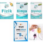 Paraf Yayınları Palme Yayınları Tyt Fizik-Kimya-Biyoloji Soru Bankaları+Sonuç Çıkmış Sorular ve Fiş Tutucu Hediyeli