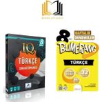 Paraf Yayınları Paraf 8. Sınıf Iq Türkçe + Bumerang 32 Hafta Türkçe Deneme 2024-2025