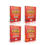 paraf yayınları Paraf 8. Sınıf Kontak Konu Takip Deneme Seti Türkçe- Matematik-Fen-Sosyal-4 Kitap
