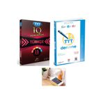 paraf yayınları Paraf Iq Tyt Türkçe Video Çözümlü 15 Branş + Üç Dört Beş Tyt 10’Lu Matematik Deneme Set 2025(Hediye