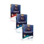paraf yayınları Paraf Yayınları IQ Tyt Tükçe, Matematik, Paragraf Soru Kütüphanesi (3 Kitap)