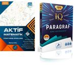 Paraf Yayınları Tyt Aktif Matematik 0 Dan Başlayanlara + Tyt Iq Paragraf Soru Kütüphanesi 2024-2025
