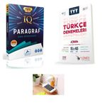 Paraf Yayınları TYT Iq Paragraf Soru Kütüphanesi + Limit Tyt 15'li Türkçe Denemeleri Set 2025(PRİZ TUTUCULU)