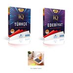 Paraf Yayınları TYT IQ Türkçe ve AYT IQ Edebiyat Soru Kütüphanesi seti (priz telefon tutucu hediye)