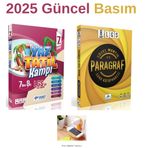 Paraf Yayınları YANIT 7.SINIF YAZ TATİL KAMP KİTABI + PARAF 8.SINIF SÖZEL MANTIK PARAGRAF SET PRİZ TUTUCULU