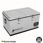 Parago PG75 12/24V 75 lt Çift Bölmeli Outdoor Kompresörlü Oto Buzdolabı
