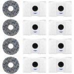 Parallax 12 Paket Yedek Elektrikli Temizleyici Torbalar ve Ecovacs Deebot T20 Omni/x1 Omni Için (Yurt Dışından) - Süpürge Yedek Parçaları