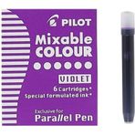 Parallel Pen Mürekkep Kartuş - Renk : Mor 6 Ad