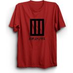 Paramore, Logo, Rock Metal Grup Tişörtü - XL - Kırmızı