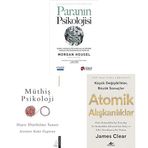Paranın Psikolojisi: Servet, Açgözlülük ve Mutluluk Üzerine Sonsuza Dek Değişmeyecek Dersler Hayır Diyebilme Sanatı: Sınırların Kadar Özgürsün Atomik Alışkanlıklar -3 Kitap Set