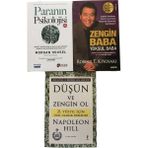 Paranın Psikolojisi - Zengin Baba Yoksul Baba - Düşün ve Zengin Ol 3 Kitap