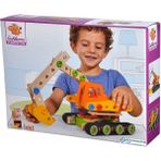 paraply 100039096 Paletli Ekskavatör -Dickie Kız Erkek Çocuk Oyuncak Eğitici Oyuncaklar - Çok Renkli