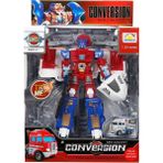 paraply 1:24 Sesli ve Işıklı Dönüşebilen Robot 22CM Kız Erkek Çocuk Oyuncak Eğitici Oyuncaklar - Çok Renkli