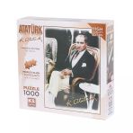 Paraply 20727 Kahve İçen Atatürk 1000 Parça Puzzle -Ks Puzzle Kız Erkek Çocuk Oyuncak Eğitici Oyuncaklar