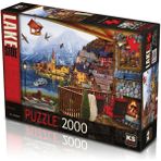paraply 22506 Ks, Hallstatt, 2000 Parça Puzzle Kız Erkek Çocuk Oyuncak Eğitici Oyuncaklar - Çok Renkli