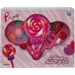 paraply 2598 Lolipop Şekilli 2 Katlı Makyaj Güzellik Seti Kız Erkek Çocuk Oyuncak Eğitici Oyuncaklar - Çok Renkli