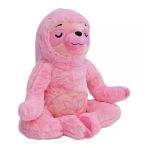 Paraply 40Cm Yogacı Tembel Hayvan Peluş Halley Kız Erkek Çocuk Oyuncak Eğitici Oyuncaklar