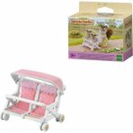 paraply 4533 Sylvanian Families Ikili Puset +3 Yaş Kız Erkek Çocuk Oyuncak Eğitici Oyuncaklar - Çok Renkli