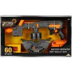 paraply 4573 Zapp Toys 60 Mermili Sünger Dart Atan Silah 54CM -Sunman Kız Erkek Çocuk Oyuncak Eğitici Oyunca - Çok Renkli
