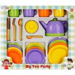 paraply 4682 Little Chef Çay Seti 36 Parça Kız Erkek Çocuk Oyuncak Eğitici Oyuncaklar - Çok Renkli