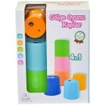 paraply 4in 1 Gölge Oyunu Kaplar Brl Kız Erkek Çocuk Oyuncak Eğitici Oyuncaklar - Çok Renkli