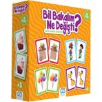 paraply 5109 Ca Games, Bil Bakalım Ne Değişti? / +3 Yaş Kız Erkek Çocuk Oyuncak Eğitici Oyuncaklar - Çok Renkli