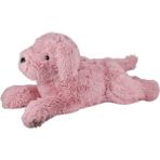 paraply 5247 Puffy Büyük Pembe Köpek Peluş Kız Erkek Çocuk Oyuncak Eğitici Oyuncaklar - Çok Renkli