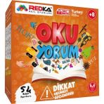 paraply 5472 Redka Okuyorum Oyunu Kız Erkek Çocuk Oyuncak Eğitici Oyuncaklar - Çok Renkli