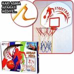 paraply Ahşap Basket Potası Kız Erkek Çocuk Oyuncak Eğitici Oyuncaklar - Çok Renkli