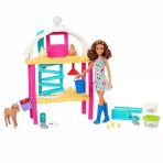 Paraply Barbie Eğlenceli Çiftlik Hayatı Hgy88 Kız Erkek Çocuk Oyuncak Eğitici Oyuncaklar