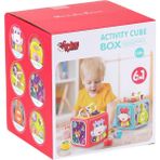 paraply BIB-688-57 Aktivite Küpü 6ın1 Kız Erkek Çocuk Oyuncak Eğitici Oyuncaklar - Çok Renkli