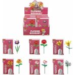 paraply Blx Mini LEGO Çiçek Buketleri C0281 Kız Erkek Çocuk Oyuncak Eğitici Oyuncaklar - Çok Renkli