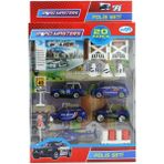 paraply Die Cast Polis Oyun Seti 20 Parça Kız Erkek Çocuk Oyuncak Eğitici Oyuncaklar - Çok Renkli