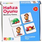paraply EDU-2011 Hafıza Oyunu Oyuncak Toys Kız Erkek Çocuk Oyuncak Eğitici Oyuncaklar - Çok Renkli
