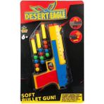 paraply ER-132 Dart ve Top Atan Desert Eagle Tabanca Kız Erkek Çocuk Oyuncak Eğitici Oyuncaklar - Çok Renkli