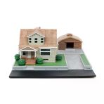 Paraply Hızlı & Öfkeli Nano Dom'un Evi Diorama Modellemesi Kız Erkek Çocuk Oyuncak Eğitici Oyuncaklar