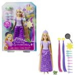 paraply HLW18 Disney Prenses Renk Değiştiren Sihirli Saçlı Rapunzel Kız Erkek Çocuk Oyuncak Eğitici Oyuncakl - Çok Renkli