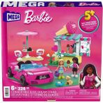 paraply HPN78 Mega Barbie® Dondurma Standı 226 Parça +6 Yaş Kız Erkek Çocuk Oyuncak Eğitici Oyuncaklar - Çok Renkli
