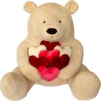 paraply Kalpli Arne Bear 92CM Peluş Kız Erkek Çocuk Oyuncak Eğitici Oyuncaklar - Çok Renkli