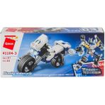 paraply KP-41104 Keepley Polis Araçları Blok Seti -Vagon Life Kız Erkek Çocuk Oyuncak Eğitici Oyuncaklar - Çok Renkli