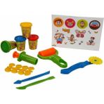 paraply Kukuli Çantalı Oyun Hamuru Seti 80 Gr. Kız Erkek Çocuk Oyuncak Eğitici Oyuncaklar - Çok Renkli