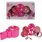 paraply Lolipop Şekilli 4 Katlı Makyaj Güzellik Seti Kız Erkek Çocuk Oyuncak Eğitici Oyuncaklar - Çok Renkli