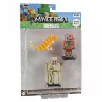 Paraply Minecraft 3D Figür Toppeez 3'Lü Set Kız Erkek Çocuk Oyuncak Eğitici Oyuncaklar