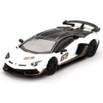 paraply Mini Gt 1/64 Lamborghini Aventador Svj 63 Bianco Asopo Kız Erkek Çocuk Oyuncak Eğitici Oyuncaklar - Çok Renkli