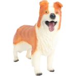 paraply Model Köpek Turuncu Beyaz Lessie Kız Erkek Çocuk Oyuncak Eğitici Oyuncaklar - Çok Renkli