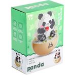 paraply P1276 Panlos Panda 574 Parça Blok Seti -Vagon Life Kız Erkek Çocuk Oyuncak Eğitici Oyuncaklar - Çok Renkli
