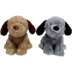 paraply PB31651-23 Peluş Oturan Köpek 23CM - 1ADET Stokta Olan Gönderilir Kız Erkek Çocuk Oyuncak Eğitici Oy - Çok Renkli
